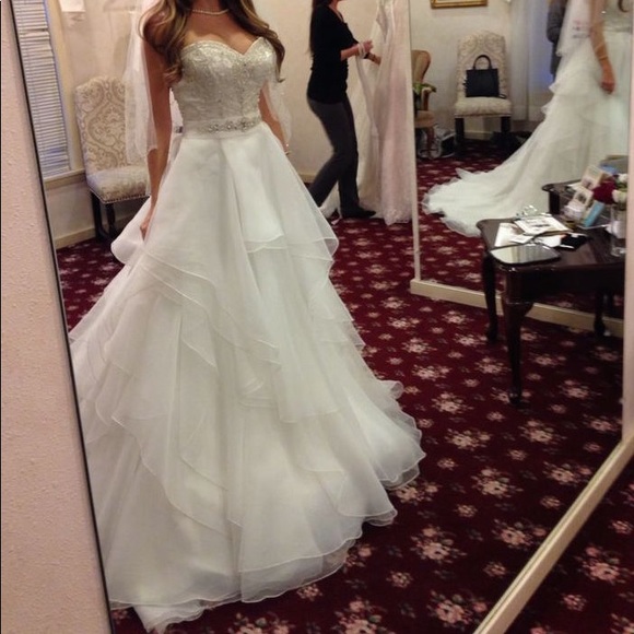 NWT- Maggie Sottero Raynie Wedding Dress Gown - Picture 5 of 6